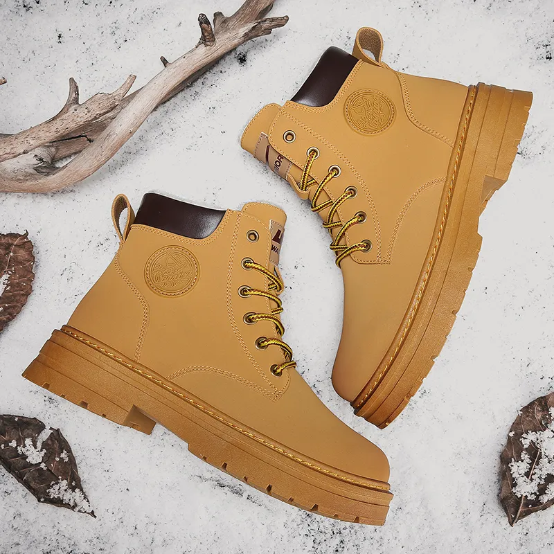 WARRIOR Outdoor Boots Unisex Khaki-5