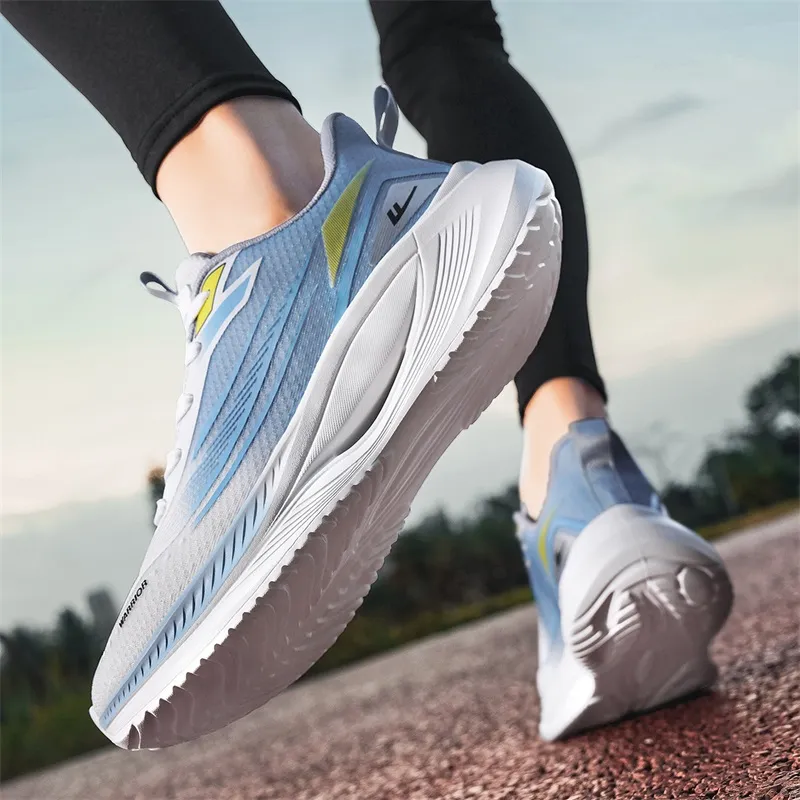 Warrior Cushioning Lightweight Abrasion Resistant Low Top Casual Running Shoes Men's-6