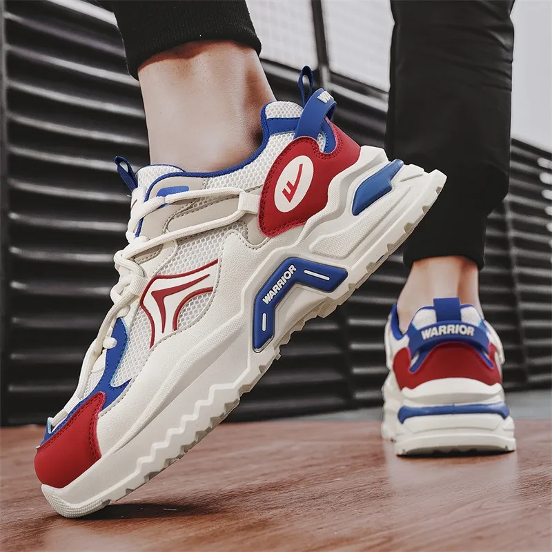 Warrior Durable Lightweight And Breathable Chunky Sneakers Men's-6
