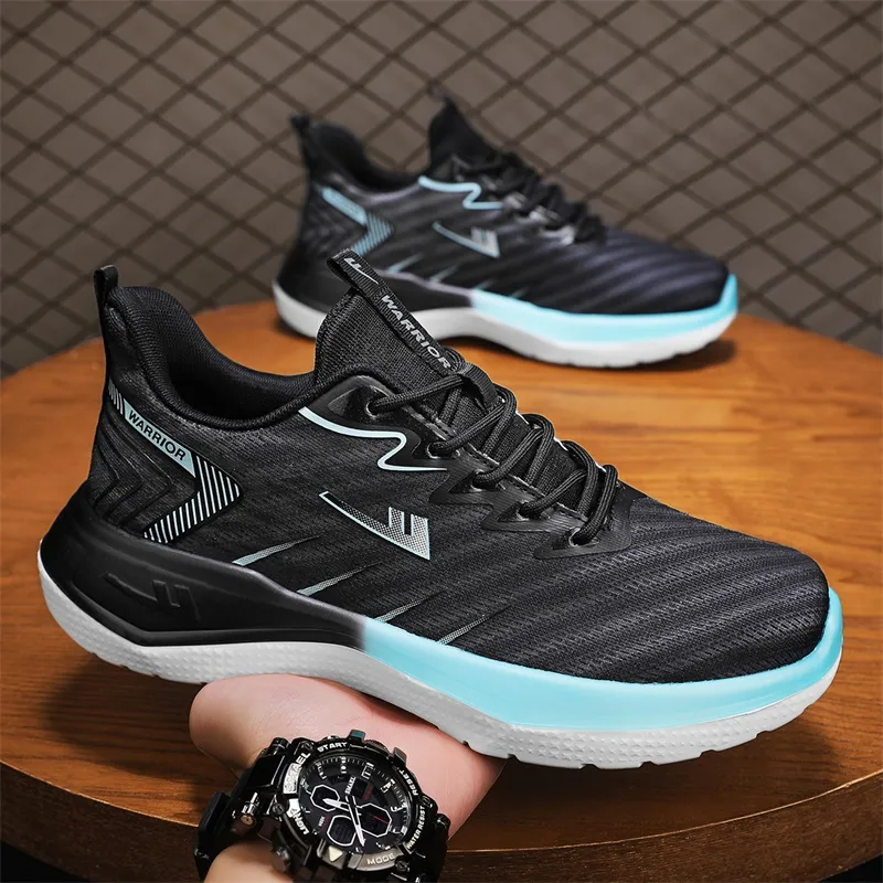 Warrior Cushioning Lightweight Low-Top Running Shoes Men's-19