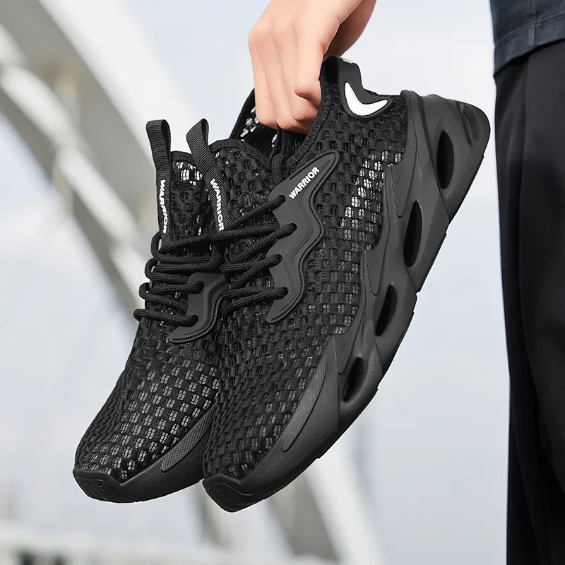 Warrior Abrasion Resistant Slip Resistant Low Top Casual City Commute Running Shoes Men's-19