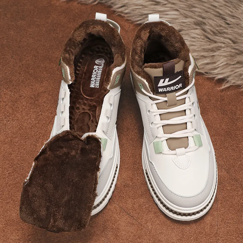 WARRIOR Martin Boots Men Beige/Brown/Green/Gray/Black/Orange-1