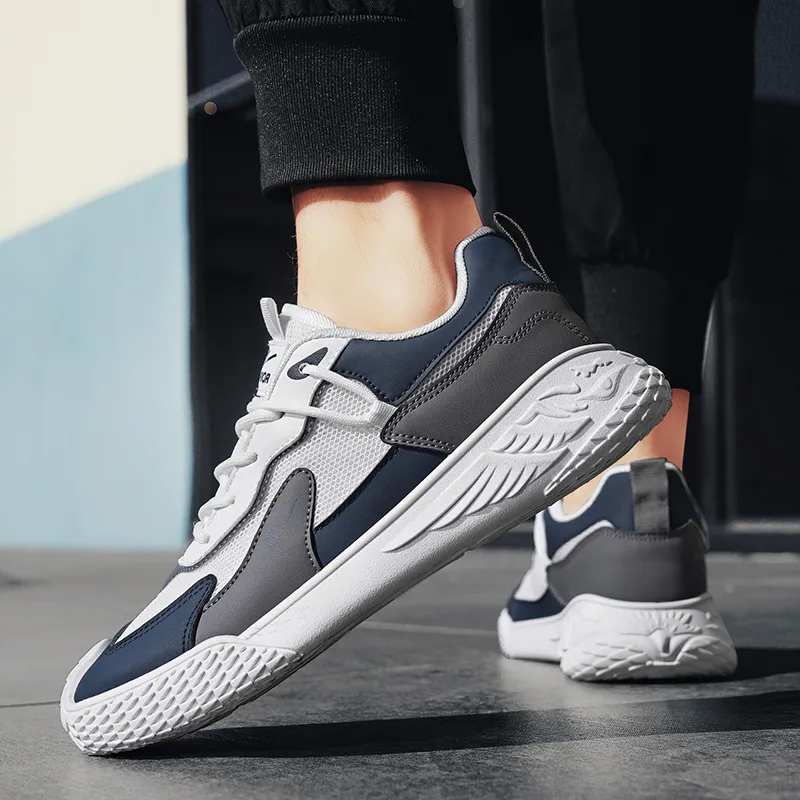 WARRIOR Casual Shoes Men Low Top Beige Khaki Dark Blue/White Dark Blue Dark Gray/Green/Black Khaki Orange-15