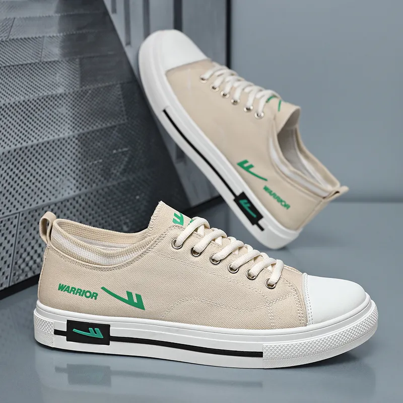 Warrior Abrasion Resistant, Breathable, Lightweight Low Top Canvas Shoes Unisex-6