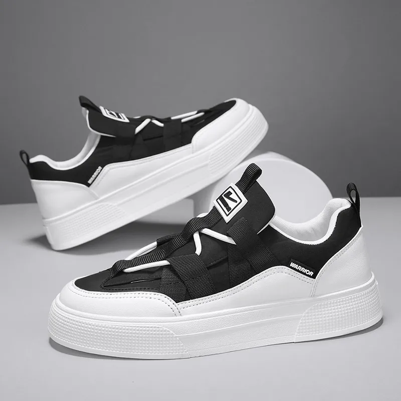 Warrior Wear resistant And Lightweight Low Top Skateboard Shoes Men's-4