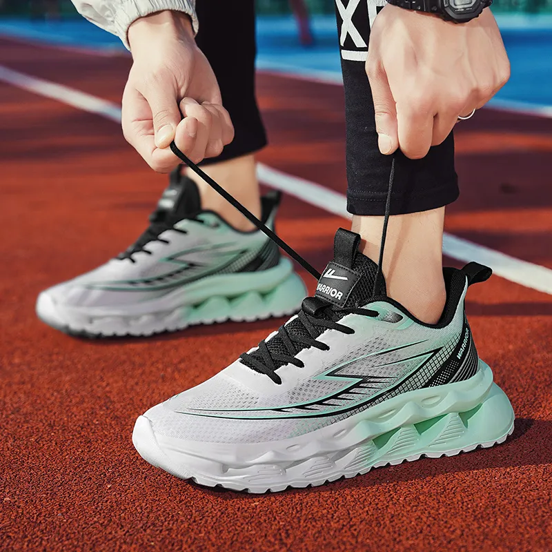 Warrior Abrasion Resistant Breathable Height Increasing Low Top Casual Shoes Men's-6