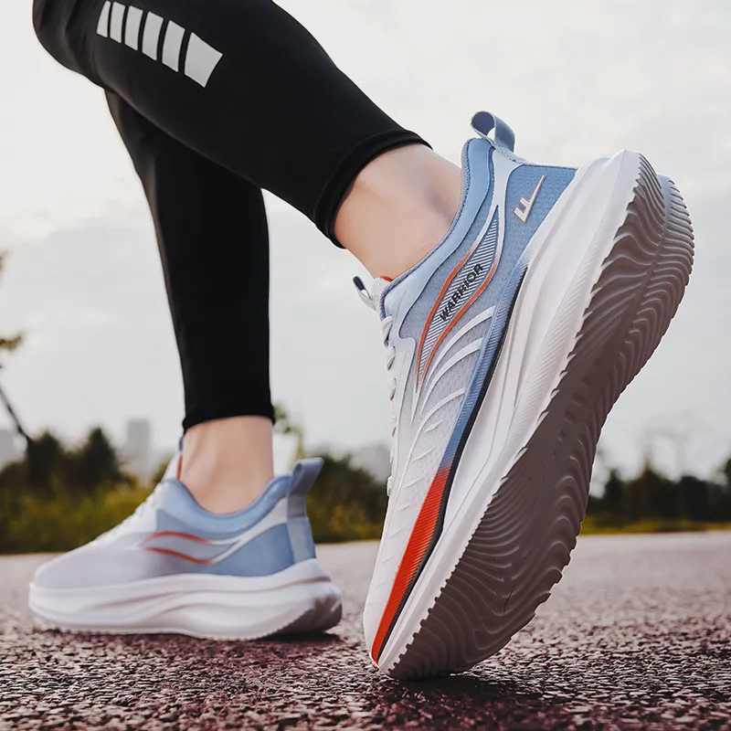Warrior Cushioning Lightweight Low Top Casual Running Shoes Men's-13
