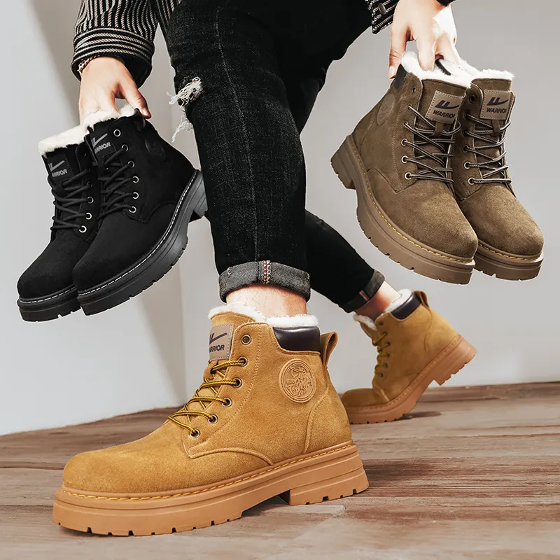 WARRIOR Outdoor Boots Unisex Khaki-115