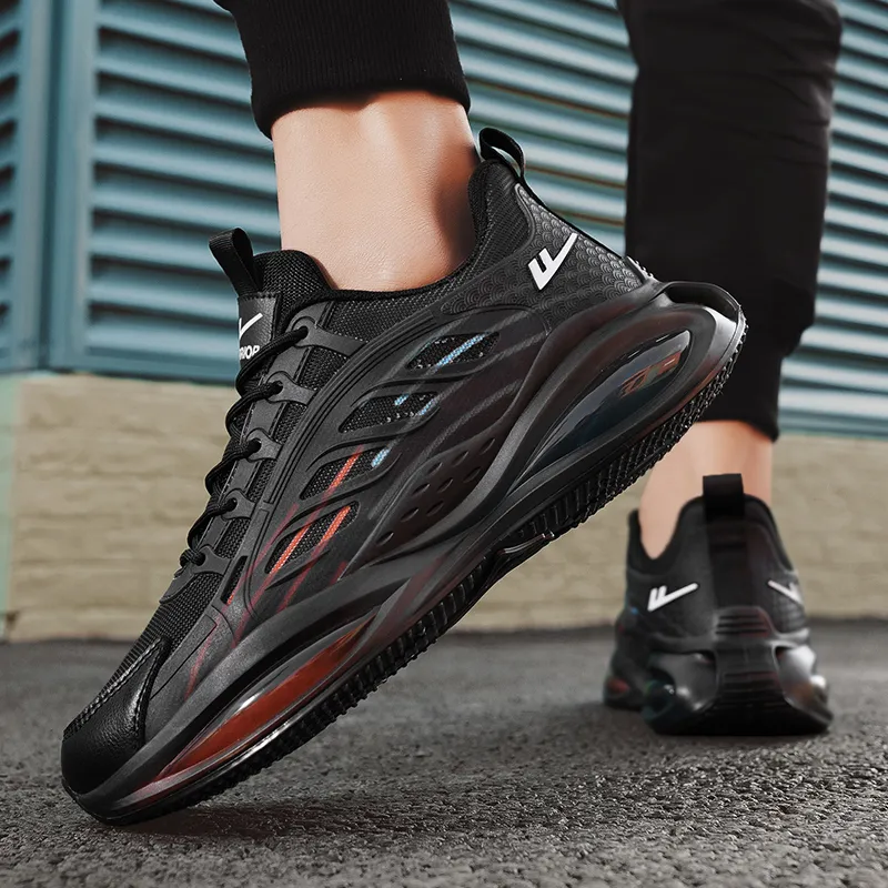 Warrior Cushioning Lightweight Low-Top Running Shoes Men's-13