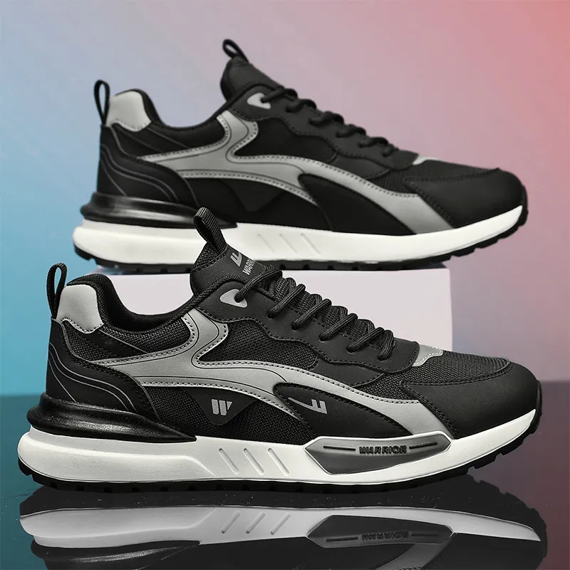 Warrior Cushioning Lightweight Chunky Sneakers Men's-19