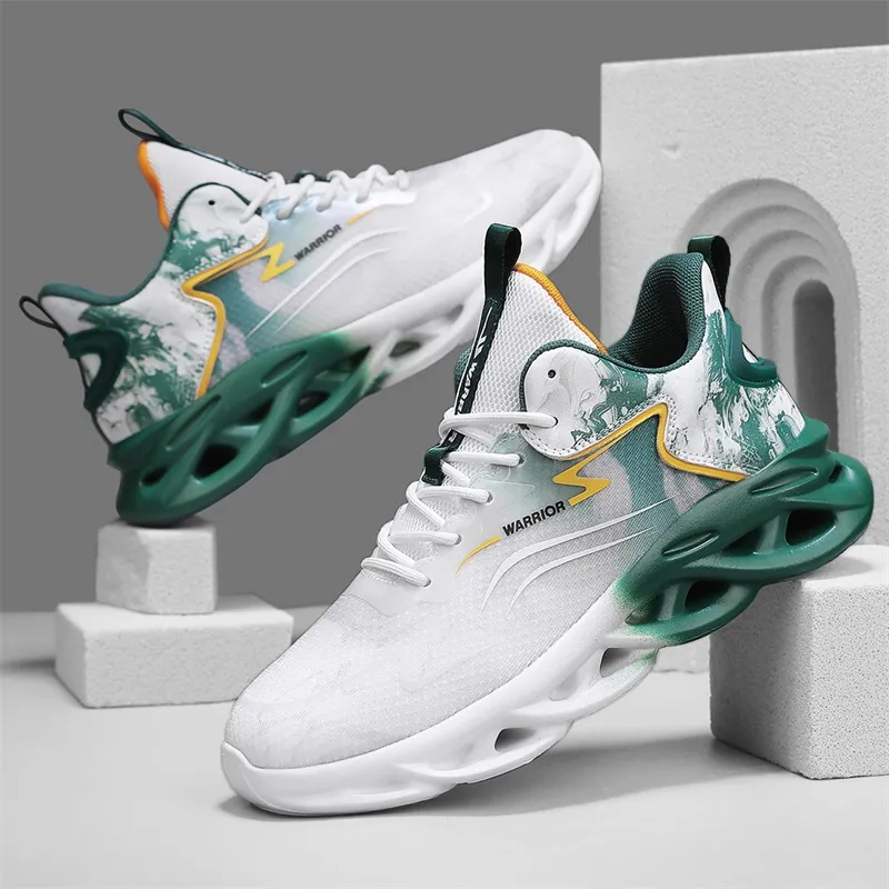 Warrior Cushioning, Wear Resistant High Top Basketball Shoes Men's-12
