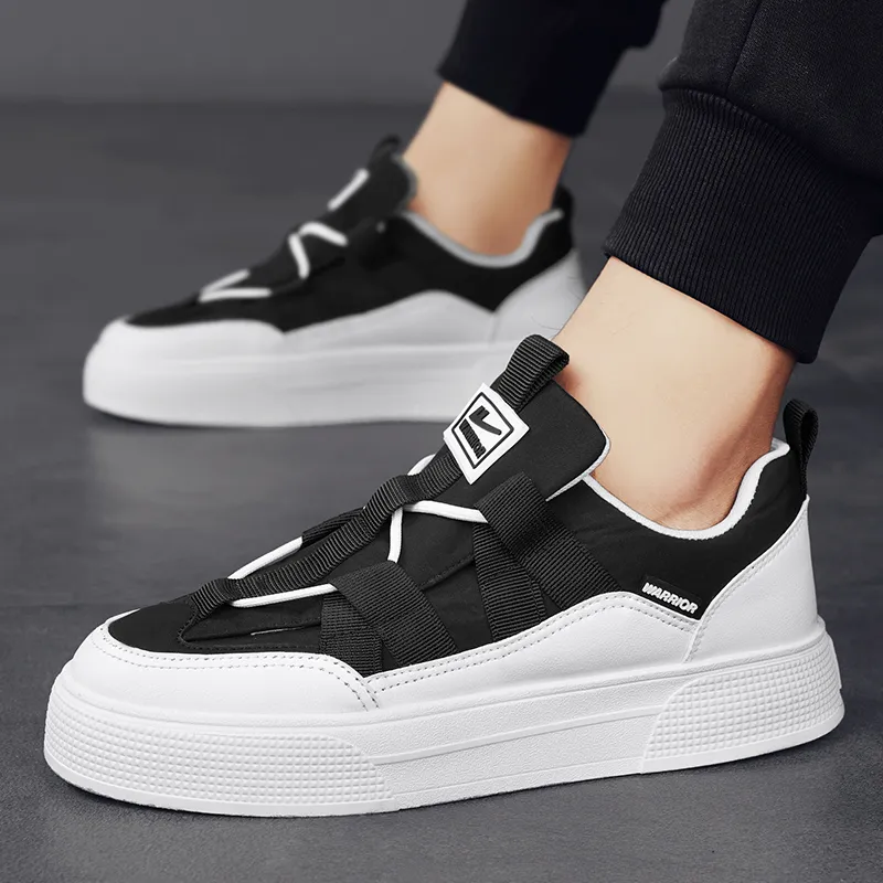 Warrior Wear resistant And Lightweight Low Top Skateboard Shoes Men's-5