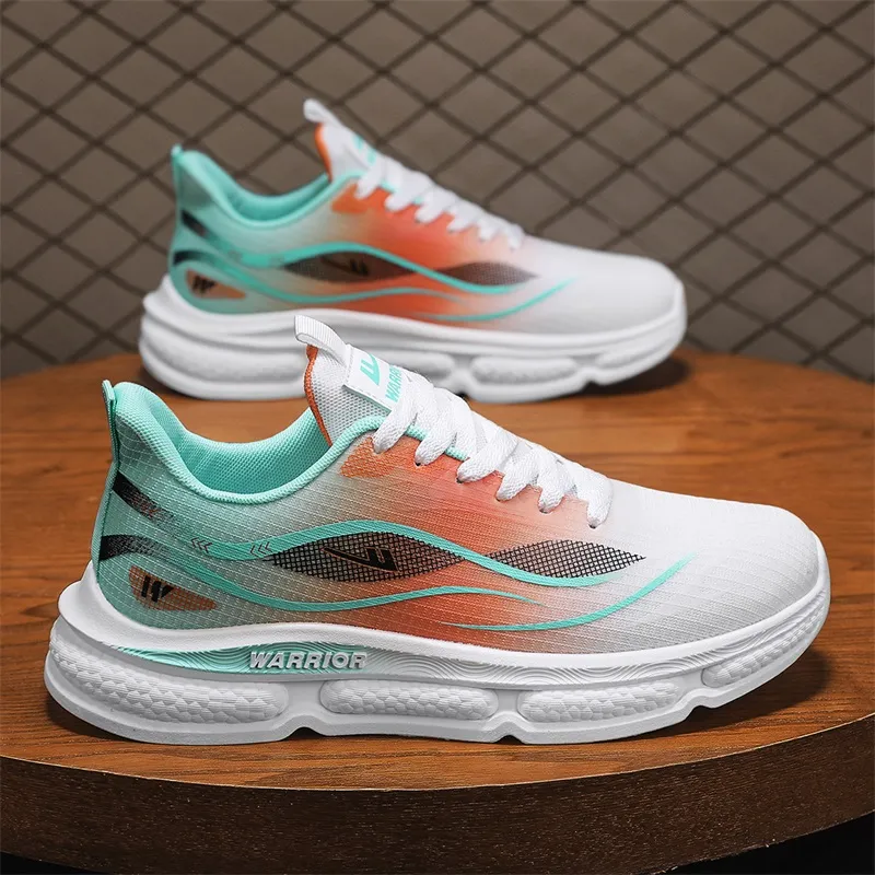 Warrior Breathable Lightweight Rebound Low Top Physical Fitness Test, Physical Exam, And Training Running Shoes Men's-5