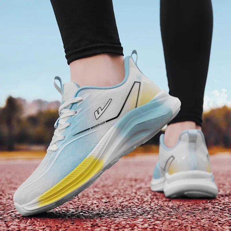 Warrior Non-slip Breathable And Wear-resistant Low-Top Casual Running Shoes Men's-5