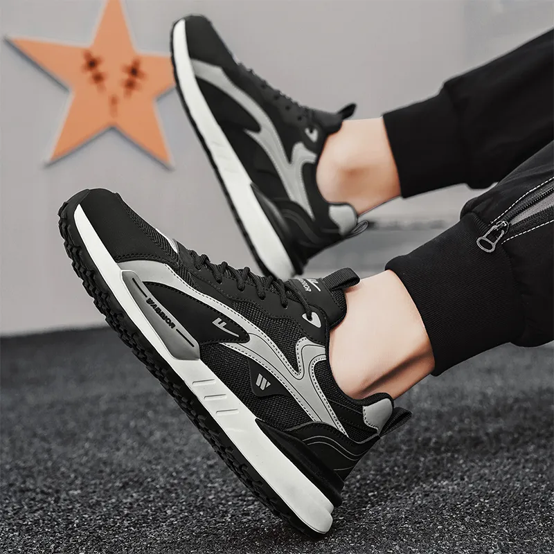 Warrior Cushioning Lightweight Chunky Sneakers Men's-20