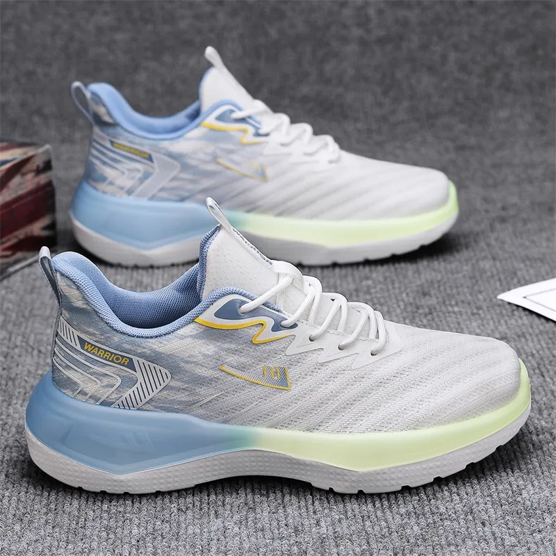 Warrior Cushioning Lightweight Low-Top Running Shoes Men's-5