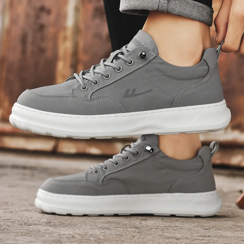 Warrior Abrasion Resistant Lightweight Height Increasing Low Top Casual Shoes Men's-4