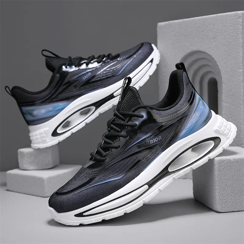Warrior Lightweight And Breathable Low Top Casual Running Shoes Men's-19