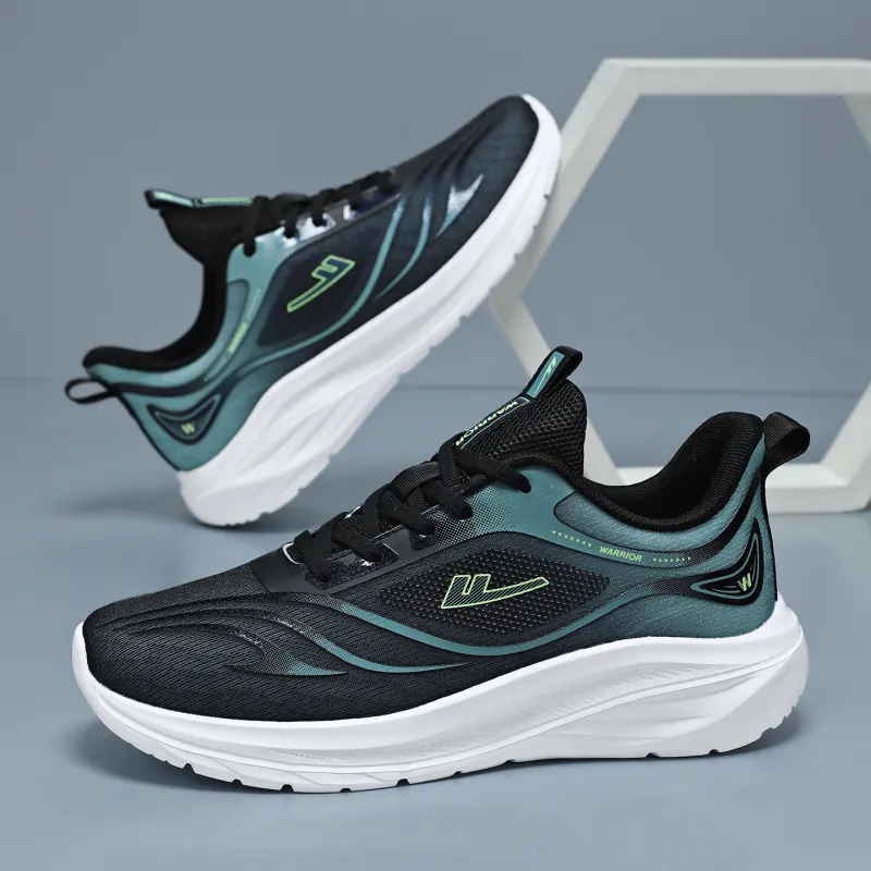 Warrior Abrasion Resistant, Breathable, Lightweight Low Top Running Shoes Unisex-21