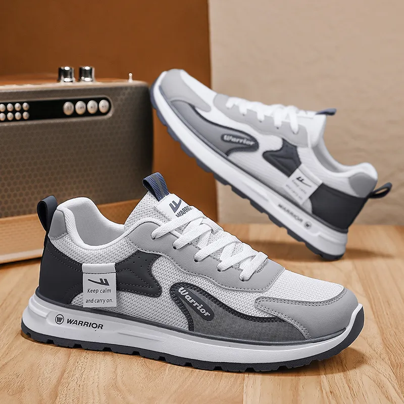 Warrior Durable Moisture-Wicking Lightweight Low-Top Casual Running Shoes Men's-12