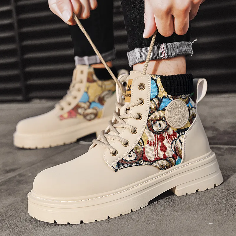 WARRIOR Outdoor Boots Unisex Khaki-83