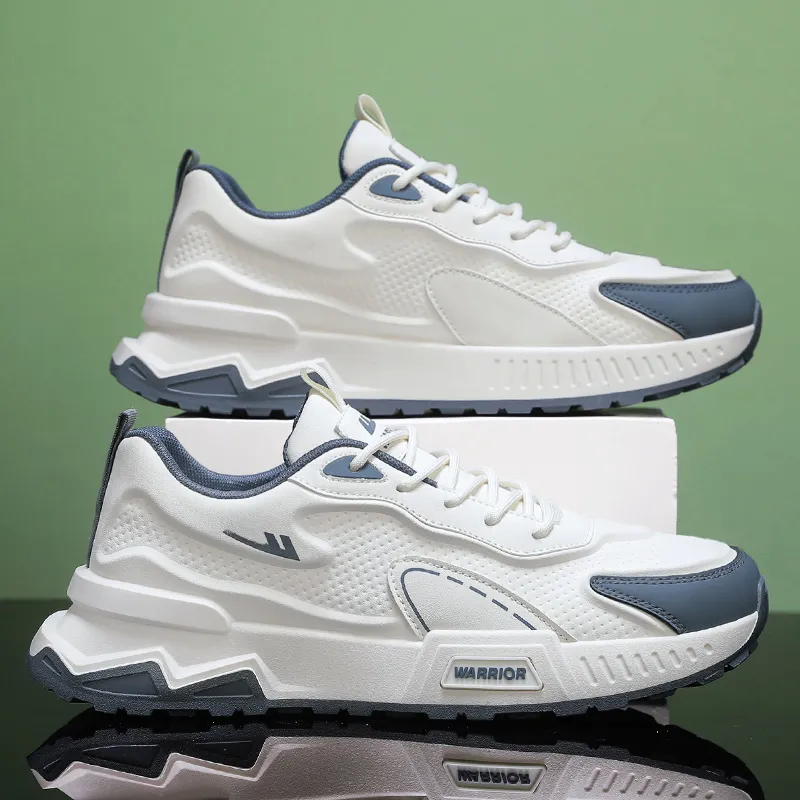 Warrior Lightweight Wear-Resistant And Breathable Low-Top Chunky Sneakers Men's-19