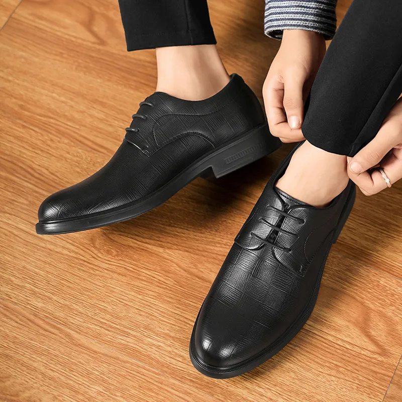 Warrior Dress Shoes Men's Black-2