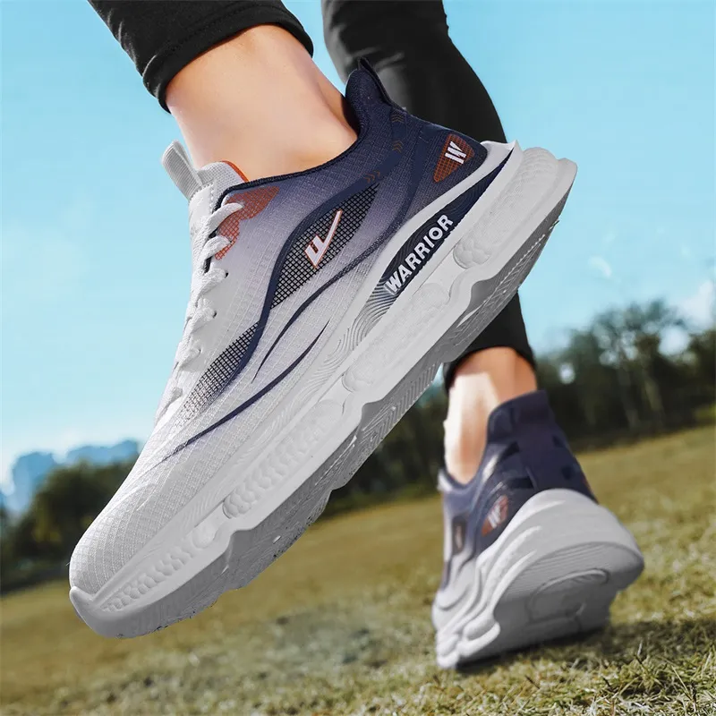 Warrior Breathable Lightweight Rebound Low Top Physical Fitness Test, Physical Exam, And Training Running Shoes Men's-13