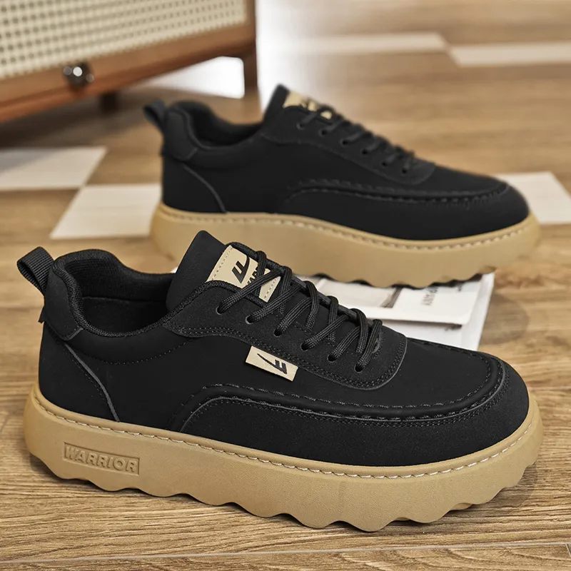 Warrior Shock Absorbers With Slip Resistant And Abrasion Resistant Properties Low Top Casual Shoes Men's-4