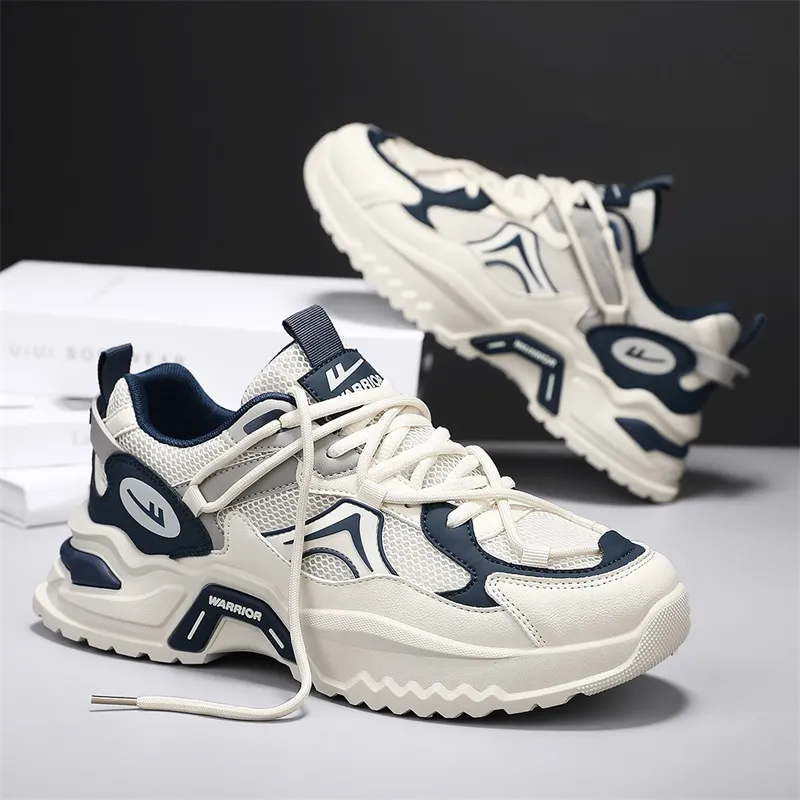 Warrior Durable Lightweight And Breathable Chunky Sneakers Men's-12