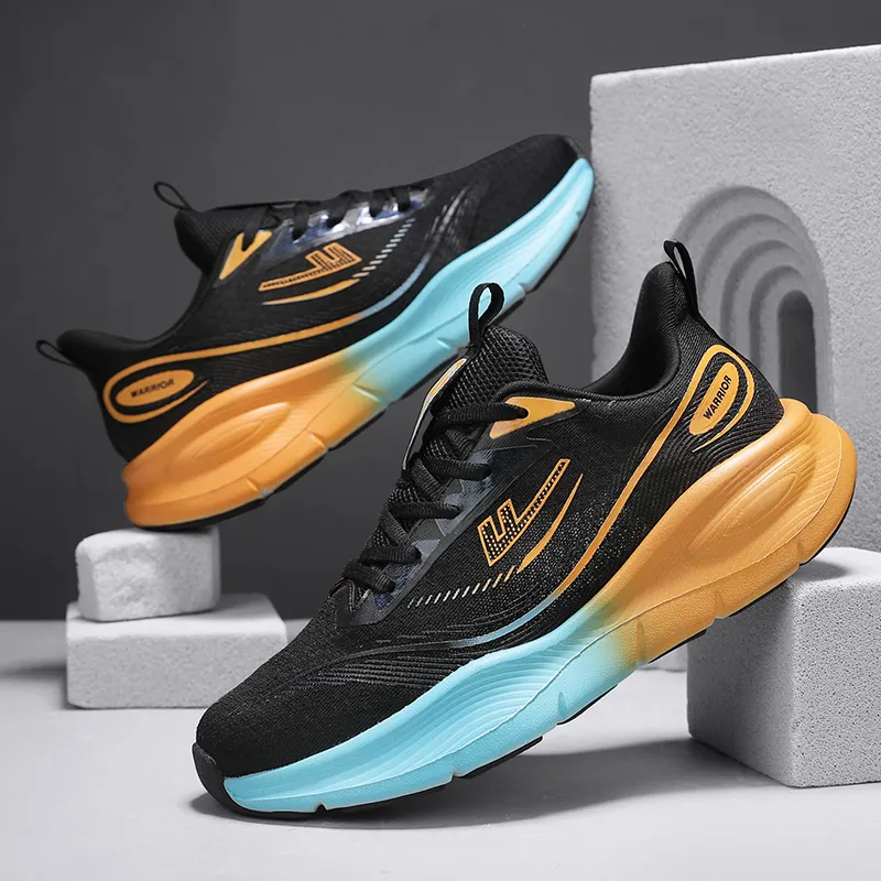 Warrior Abrasion Resistant Breathable Low Top Casual Running Shoes Men's-12