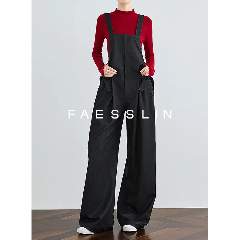 FAESSLIN Jeans Women's Black-4