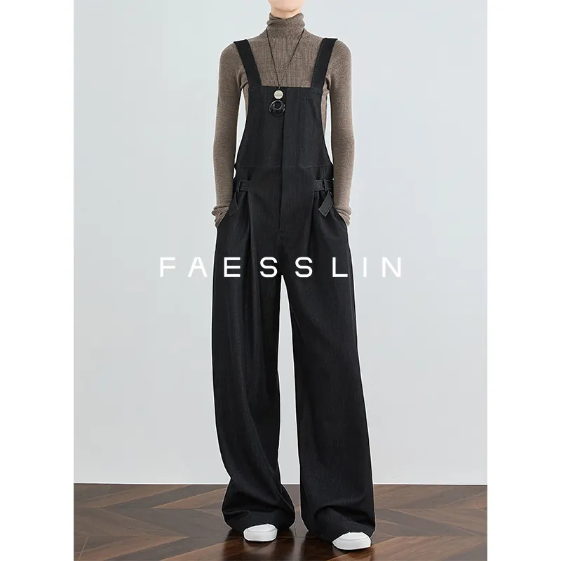 FAESSLIN Jeans Women's Black-2
