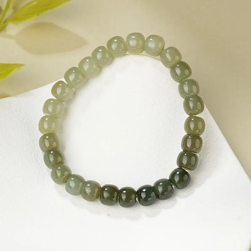 DARA Hetian Jade Bracelets Green Jade Women's-3