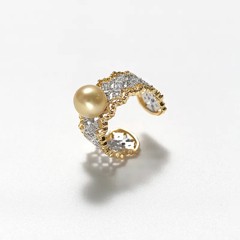 DARA Saltwater Pearl Rings Women's-3