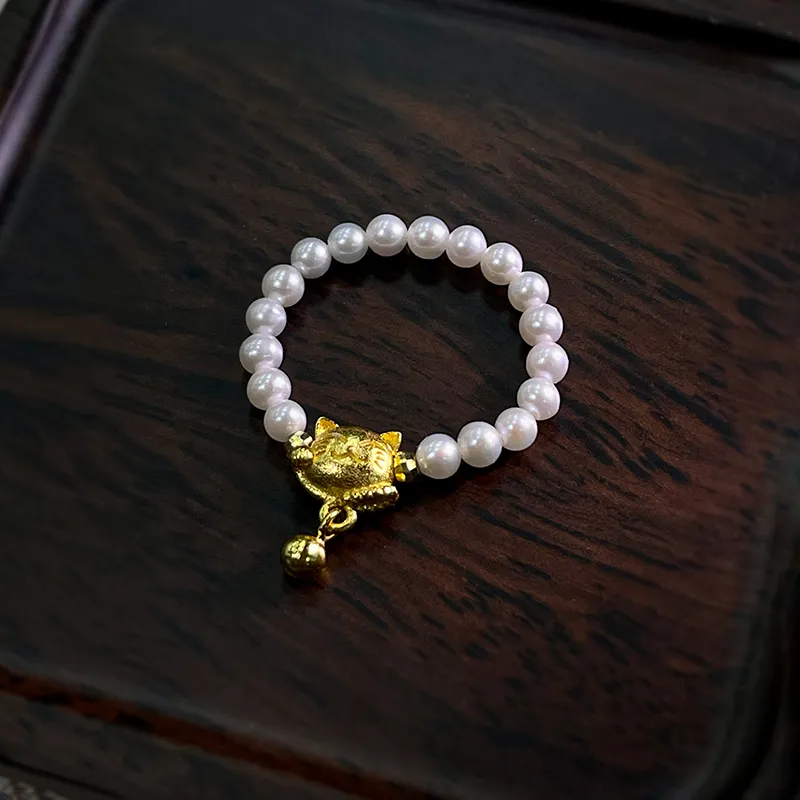 DARA Pearl Rings Women's-6
