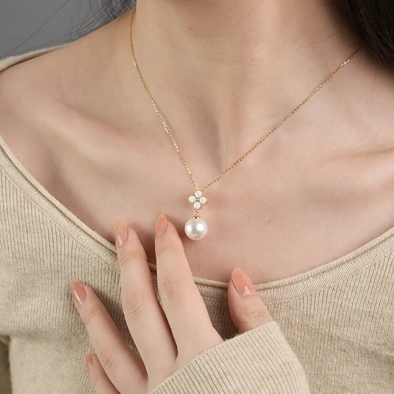 DARA Artificial Pearl Pendants Women's-3
