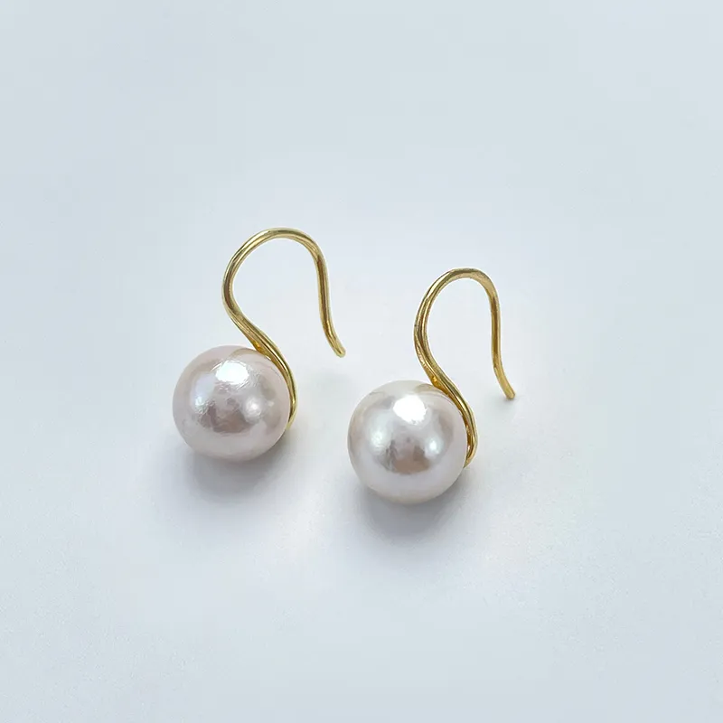 DARA Freshwater Pearl Earrings Women's-2