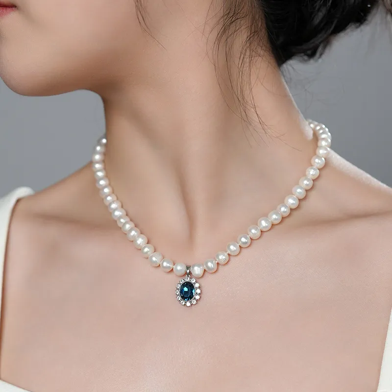 DARA Pearl Necklaces Women's-4