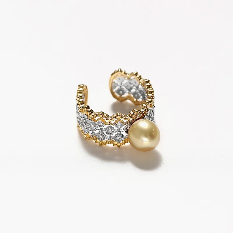 DARA Saltwater Pearl Rings Women's-1