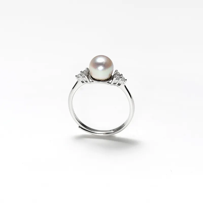 DARA Saltwater Pearl Rings Women's-2