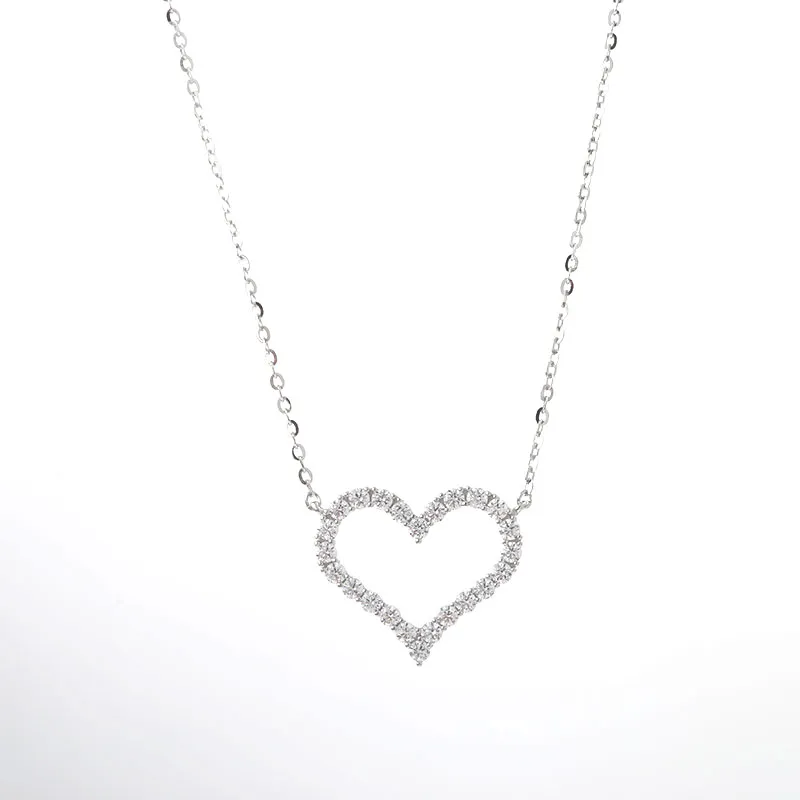 DARA S925 Silver Necklaces Women's-1