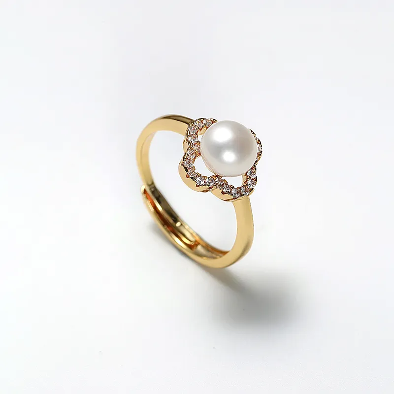 DARA Freshwater Pearl Rings Women's-1