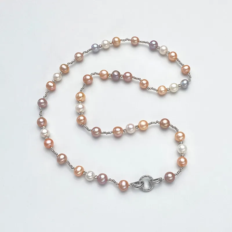 DARA Pearl Necklaces Women's-3