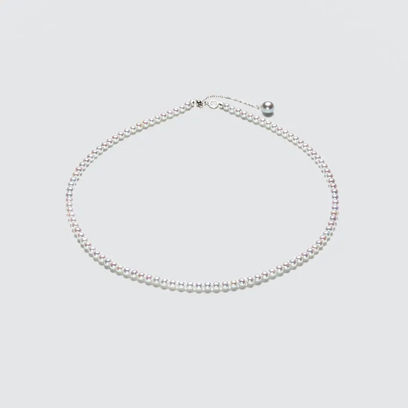 DARA Saltwater Pearl 3 4mm Freshwater Seed Bead Necklace With Tassel Women's-3