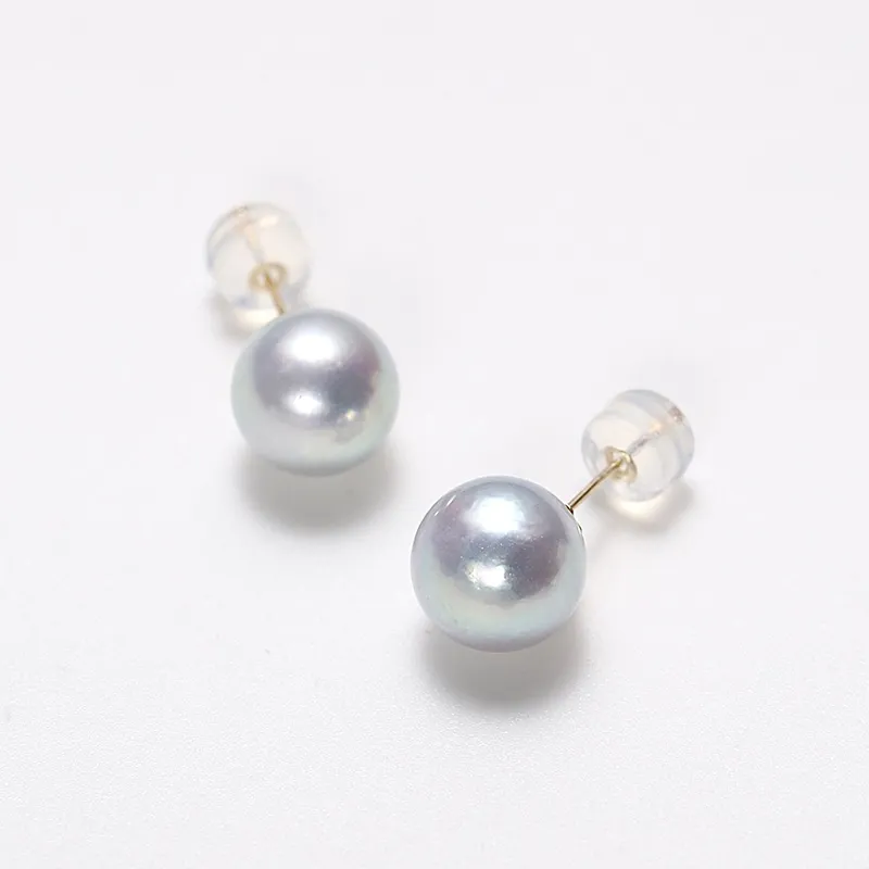 DARA Saltwater Pearl Stud Earrings Women's-1