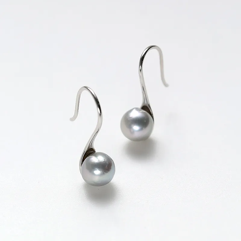 DARA Saltwater Pearl Earrings Women's-3
