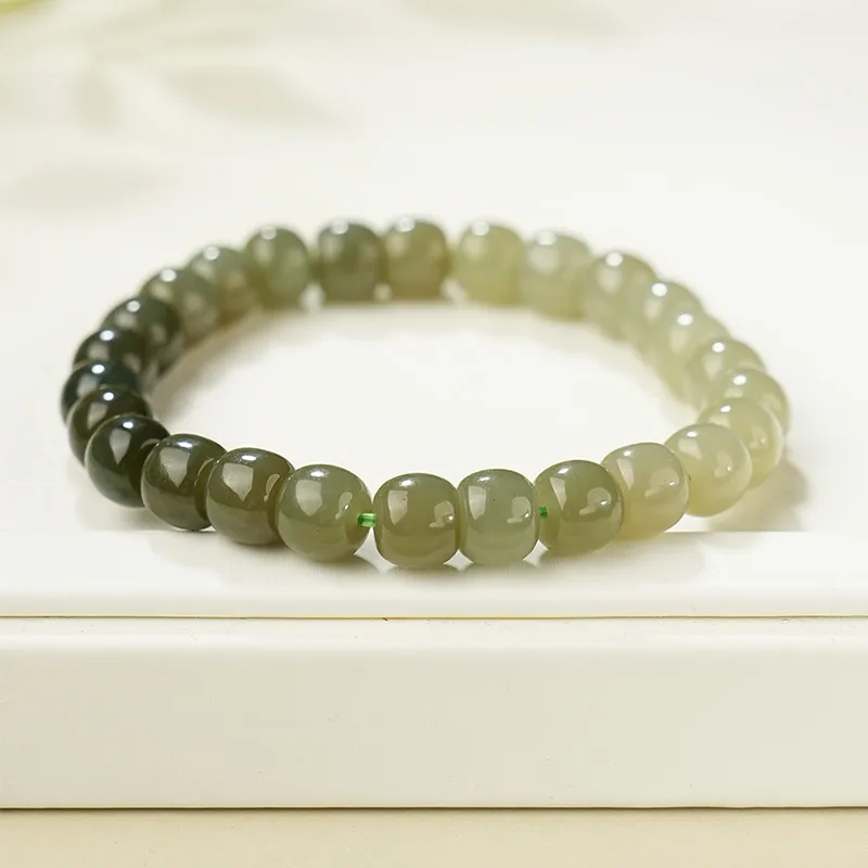 DARA Hetian Jade Bracelets Green Jade Women's-2