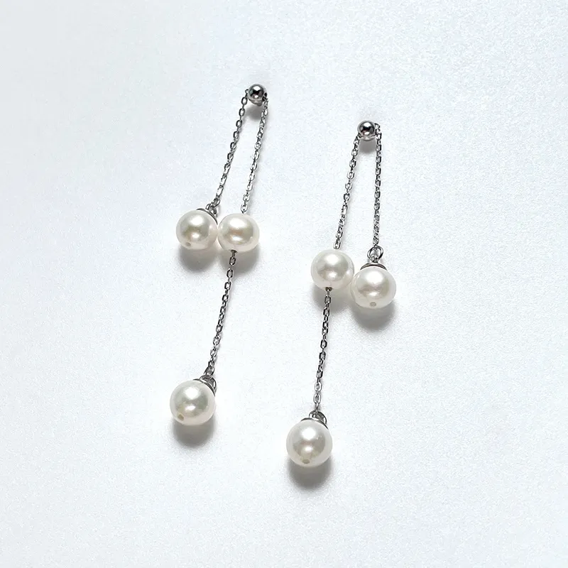 DARA Pearl Drop Earrings Women's-1