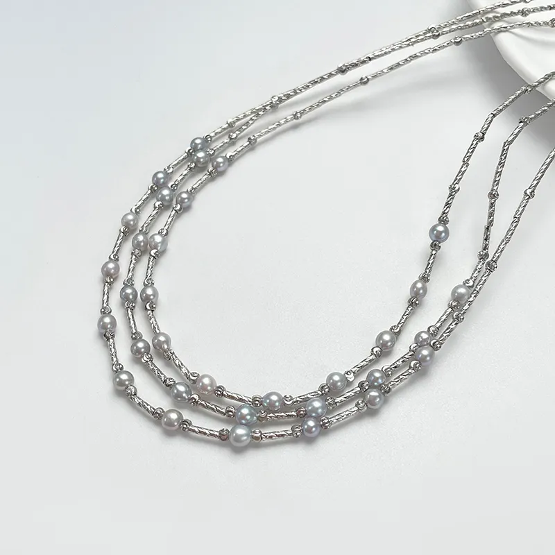 DARA Pearl Necklaces Women's-3